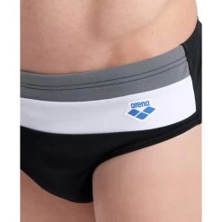 Arena Icons Panel Swim Briefs Men - Black-Asphalt-Ardesia -Arena Shop arena icons panel swim briefs model black asphalt ardesia 4 1261306