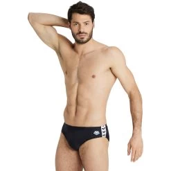 Arena Icons Solid Swim Briefs Men - Black -Arena Shop arena icons solid swim briefs black 5 1250930