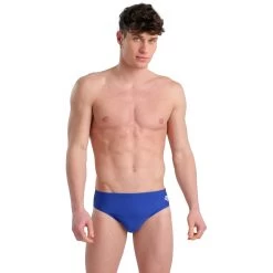 Arena Icons Solid Swim Briefs Men - Royal -Arena Shop arena icons solid swim briefs model royal 1 1261318