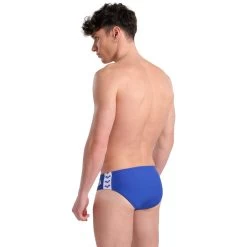 Arena Icons Solid Swim Briefs Men - Royal -Arena Shop arena icons solid swim briefs model royal 2 1261319
