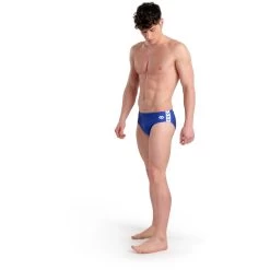 Arena Icons Solid Swim Briefs Men - Royal -Arena Shop arena icons solid swim briefs model royal 3 1261320