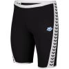 Arena Icons Solid Jammer Men - Black-White -Arena Shop arena icons solid swim jammer black white 1 1251023