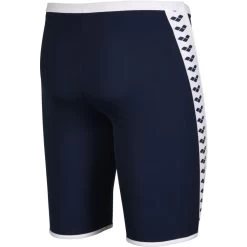 Arena Icons Solid Jammer Men - Navy-White -Arena Shop arena icons solid swim jammer navy white 2 1121741