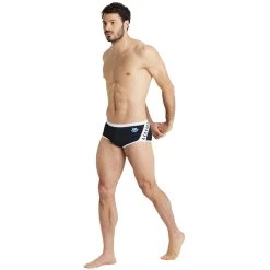 Arena Icons Solid Low-Waist Swim Shorts Men - Black-White -Arena Shop arena icons solid swim low waist short black white 7 1251075