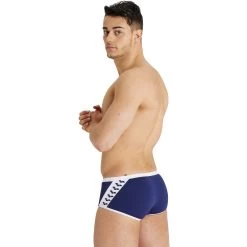Arena Icons Solid Low-Waist Swim Shorts Men - Navy-White -Arena Shop arena icons solid swim low waist short navy white 6 1121825