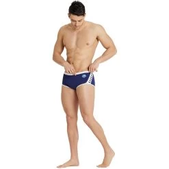 Arena Icons Solid Low-Waist Swim Shorts Men - Navy-White -Arena Shop arena icons solid swim low waist short navy white 7 1121826