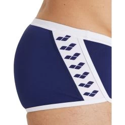 Arena Icons Solid Low-Waist Swim Shorts Men - Navy-White -Arena Shop arena icons solid swim low waist short navy white 9 1121831