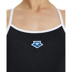 Arena Icons Super Fly Back Solid Swimsuit Women - Black-White -Arena Shop arena icons super fly back solid women swimsuit black white 8 1252135