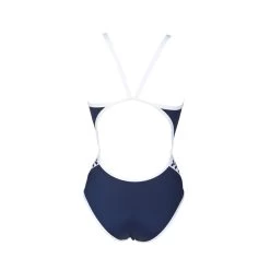 Arena Icons Super Fly Back Solid Swimsuit Women - Navy-White -Arena Shop arena icons super fly back solid women swimsuit navy white 4 1121660