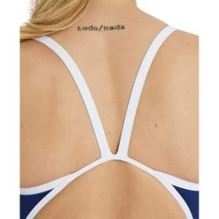 Arena Icons Super Fly Back Solid Swimsuit Women - Navy-White -Arena Shop arena icons super fly back solid women swimsuit navy white 9 1121665
