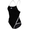 Arena Icons Super Free Back Swimsuit Women - Black-White -Arena Shop arena icons super free back solid women swimsuit black white 1 1252537