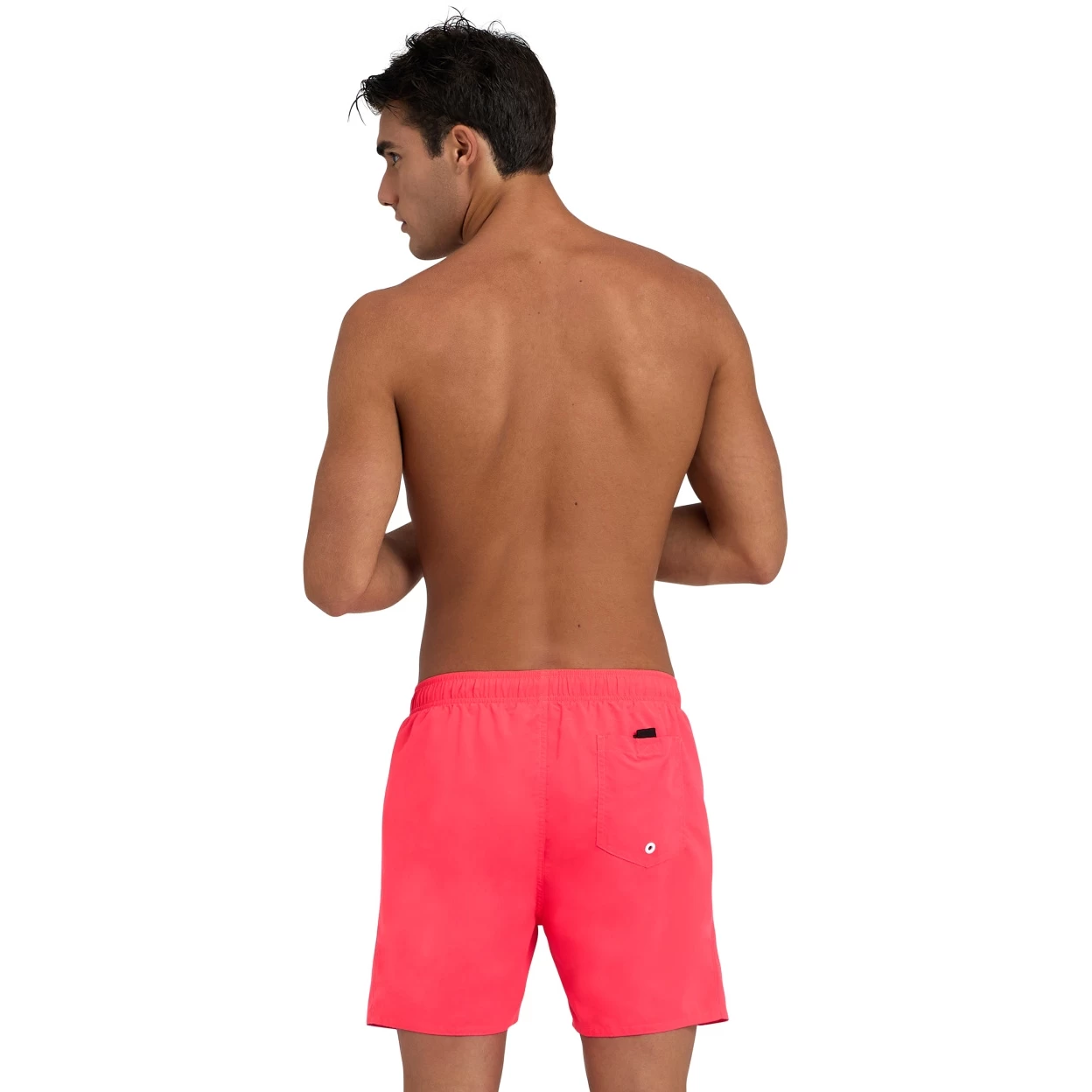 Arena Fundamentals Beach Swim Boxer Men - Fluo Red/Dark Olive 8 Arena Fundamentals Beach Swim Boxer Men - Fluo Red/Dark Olive - Image 6