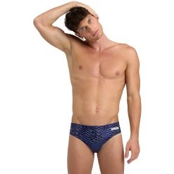 Arena Performance Kikko Pro Swim Briefs Men - Navy/Navy Multi -Arena Shop arena mens kikko pro swim briefs navy navy multi 5 1512926