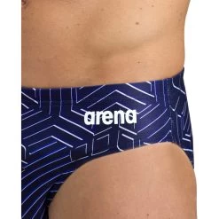 Arena Performance Kikko Pro Swim Briefs Men - Navy/Navy Multi -Arena Shop arena mens kikko pro swim briefs navy navy multi 8 1512929