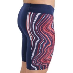 Arena Marbled Jammers Men - Navy-Red Multi -Arena Shop arena mens marbled jammers model navy red multi 5 1262024