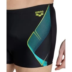Arena Feel My Crystal Swim Shorts Men - Black -Arena Shop arena mens my crystal swim short black 8 1512961