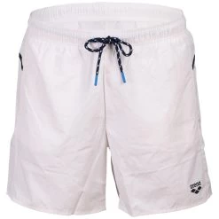 Arena Pro_File Beach Swim Boxers Men - White/Navy -Arena Shop arena mens pro file beach boxers white navy 3 1364111