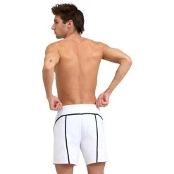 Arena Pro_File Beach Swim Boxers Men - White/Navy -Arena Shop arena mens pro file beach boxers white navy 6 1364114