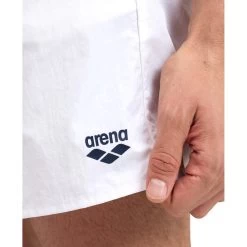 Arena Pro_File Beach Swim Boxers Men - White/Navy -Arena Shop arena mens pro file beach boxers white navy 8 1364116