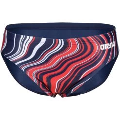 Arena Marbled Swim Briefs Men - Navy-Red Multi -Arena Shop arena mens swim briefs marbled navy red multi 3 1251219