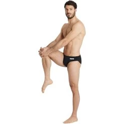 Arena Team Solid Swim Briefs Men - Black-White -Arena Shop arena mens team swim briefs solid black white 7 1251262