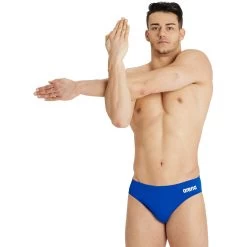 Arena Team Solid Swim Briefs Men - Royal-White -Arena Shop arena mens team swim briefs solid royal white 5 1251352