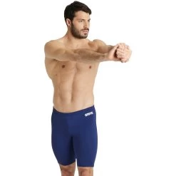 Arena Team Solid Swim Jammer Men - Navy/White -Arena Shop arena mens team swim jammer solid navy white 5 1251379