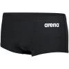 Arena Team Solid Low-Waist Swim Shorts Men - Black/White -Arena Shop arena mens team swim low waist short solid black white 1 1251387