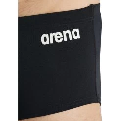 Arena Team Solid Low-Waist Swim Shorts Men - Black/White -Arena Shop arena mens team swim low waist short solid black white 7 1251398