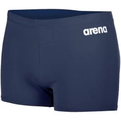 Arena Team Solid Swim Shorts Men - Navy/White