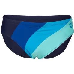 Arena Feel Waves Profile Swim Briefs Men - Navy/Royal/Turquoise/Water -Arena Shop arena mens waves profile swim briefs navy royal turquoise water 3 1512975