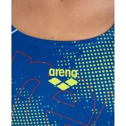 Arena Performance Galactics Swim Pro Back Swimsuit Girls - Royal/Soft Green -Arena Shop arena performance girls galactics swim pro back swimsuit royal soft green 8 1363798