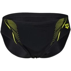 Arena Performance Graphic Swim Briefs Men - Black/Soft Green -Arena Shop arena performance mens graphic swim briefs black soft green 3 1364147