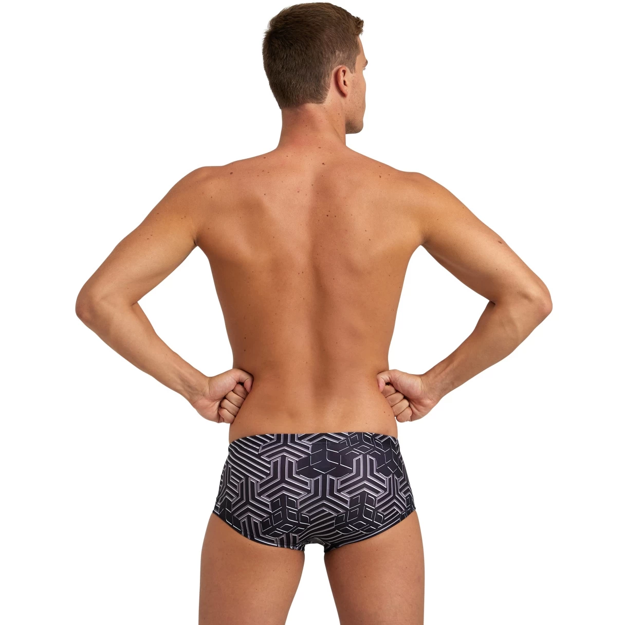 Arena Performance Kikko Pro Low-Waist Swim Shorts Men - Black/Black Multi 8 Arena Performance Kikko Pro Low-Waist Swim Shorts Men - Black/Black Multi - Image 6