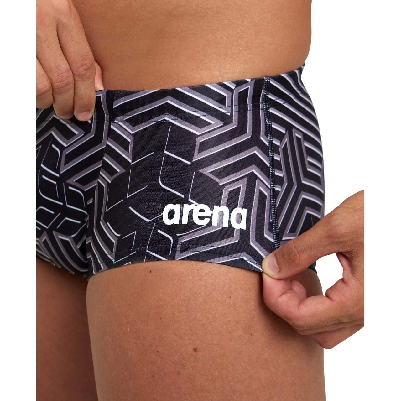 Arena Performance Kikko Pro Low-Waist Swim Shorts Men - Black/Black Multi 10 Arena Performance Kikko Pro Low-Waist Swim Shorts Men - Black/Black Multi - Image 8