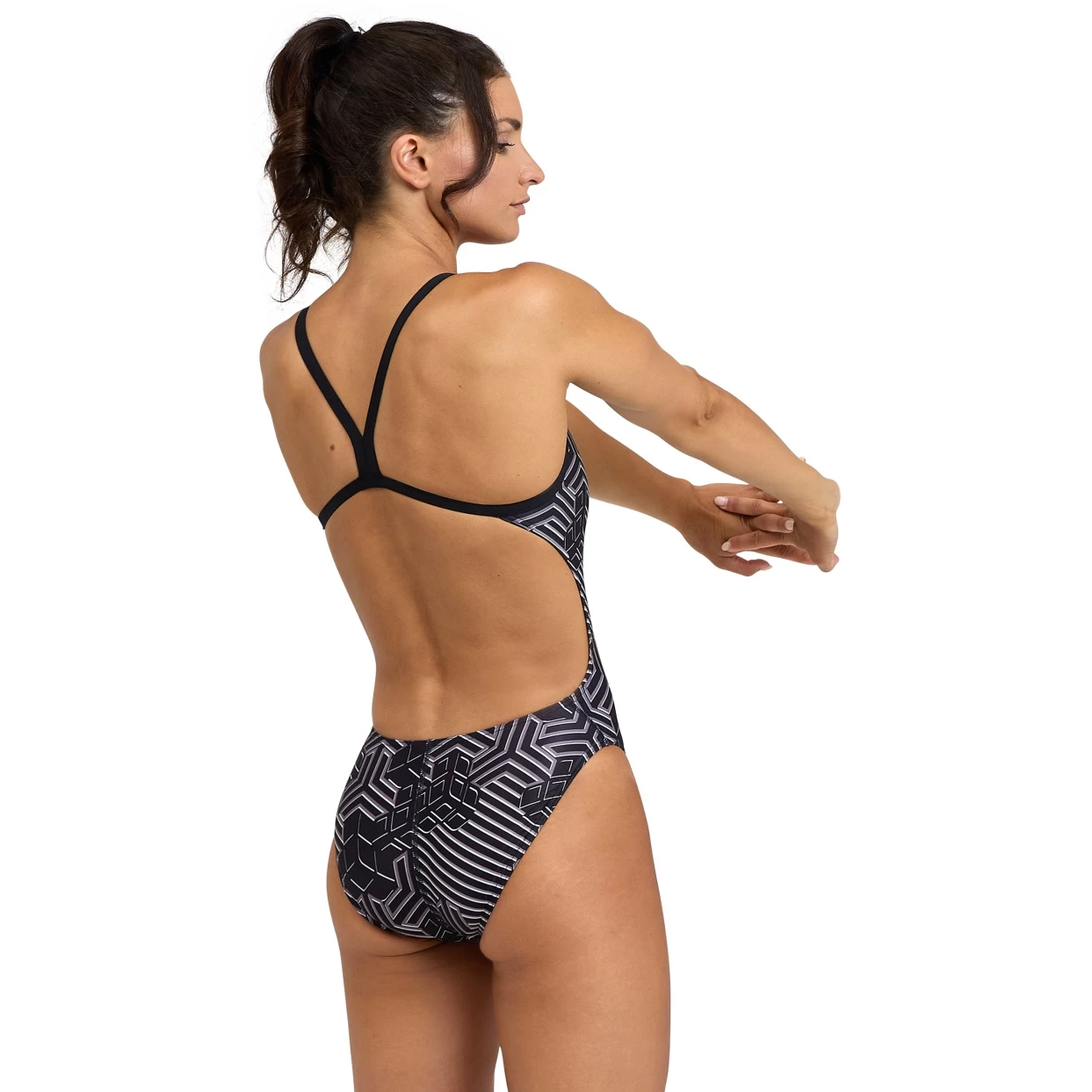 Arena Performance Kikko Pro Challenge Back Swimsuit Women - Black/Black Multi 5 Arena Performance Kikko Pro Challenge Back Swimsuit Women - Black/Black Multi - Image 3