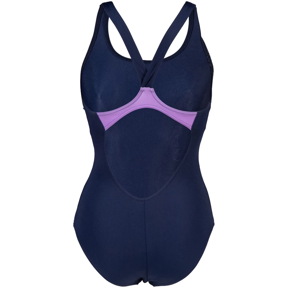 Arena Performance Kikko Pro V Back Swimsuit Women - Navy/Lavanda 6 Arena Performance Kikko Pro V Back Swimsuit Women - Navy/Lavanda - Image 4