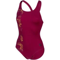 Arena Performance Kikko Pro V Back Swimsuit Women - Red Fandango/Black -Arena Shop arena performance womens kikko pro v back swimsuit red fandango black 3 1364924