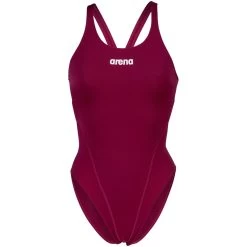 Arena Performance Solid Team Swim Tech Swimsuit Women - Red Fandango/White -Arena Shop arena performance womens solid team swim tech swimsuit red fandango white 3 1364969