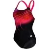 Arena Placement Swim Pro Back Swimsuit Women - Black-Freak Rose -Arena Shop arena placement swim pro back women swimsuit black freak rose 1 1252221