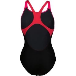 Arena Placement Swim Pro Back Swimsuit Women - Black-Freak Rose -Arena Shop arena placement swim pro back women swimsuit black freak rose 4 1252224