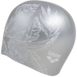 Arena Sirene Swim Cap Women - Cecilia Silver -Arena Shop arena sirene womens swim cap cecilia silver 3 977253