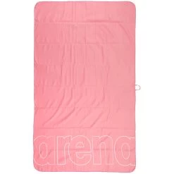 Arena Smart Plus Pool Towel - Pink/White
