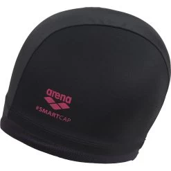Arena Smartcap Swim Cap - Black -Arena Shop arena smartcap unisex swim cap black 4 977286