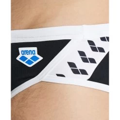 Arena Icons Swim Briefs Solid Men - Black-White -Arena Shop arena solid icons swim briefs black white 8 1250947