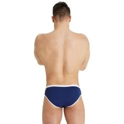Arena Icons Swim Briefs Solid Men - Navy-White -Arena Shop arena solid icons swim briefs navy white 6 1250962