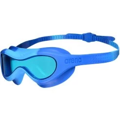 Arena Spider Kids Mask Swimming Goggles - Lightblue - Blue/Blue