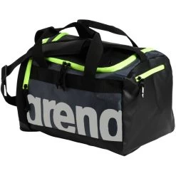 Arena Spiky III 25L Duffle Bag - Navy-Neon Yellow