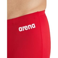 Arena Team Solid Swim Jammer Men - Red/White -Arena Shop arena team mens jammer solid red white 7 1364160