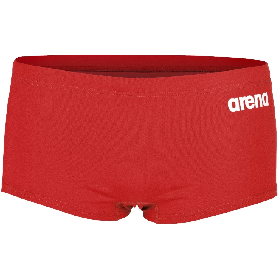Arena Team Solid Low-Waist Swim Shorts Men - Red/White 5 Arena Team Solid Low-Waist Swim Shorts Men - Red/White - Image 3